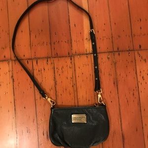 Used Marc Jacobs black leather crossbody